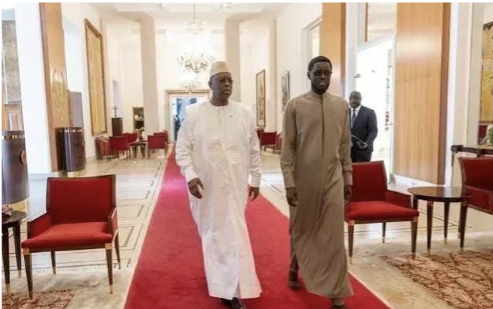 Tête à tête au palais présidentiel : Ce que Macky Sall a dit au Président Diomaye