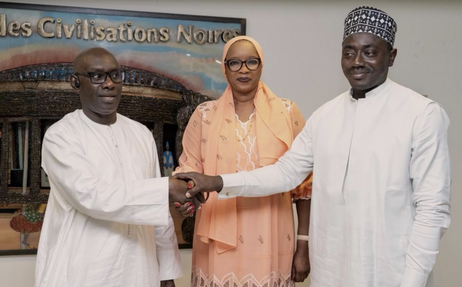 Partenariat Culture - Navétanes : Mame Coumba Diop et l'ONCAV scellent une alliance stratégique au Musée des Civilisations Noires