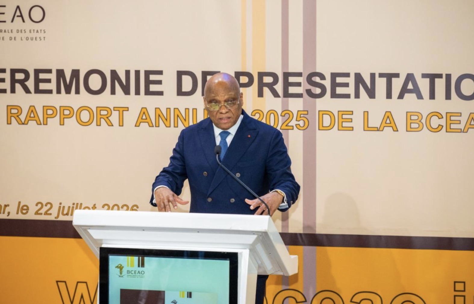 Économie : la BCEAO dévoile son rapport annuel 2025