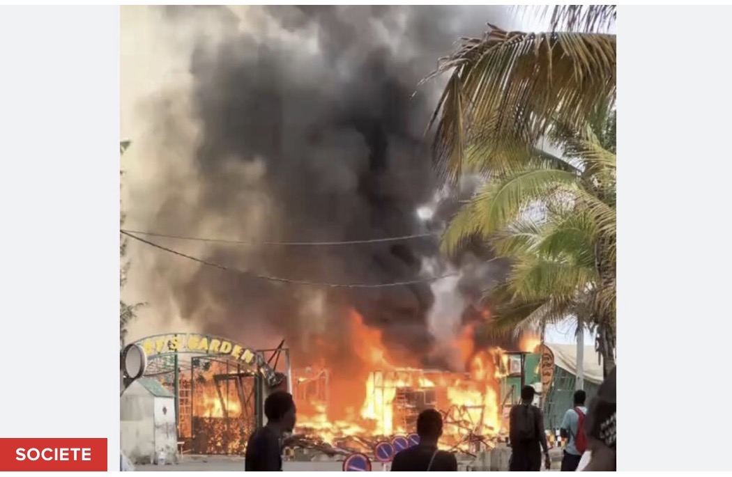 Incendie au restaurant Aby’s Garden d'Aby Ndour