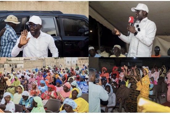 Tivaouane Diacksao : Le ministre Idrissa Samb s'engage à former et financer 300 femmes et plaide pour le désenclavement de la commune