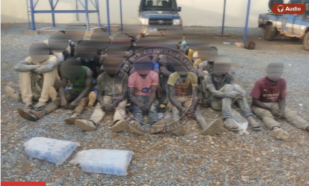 Kédougou : la gendarmerie démantèle des sites d’orpaillage clandestin et interpelle 40 suspects