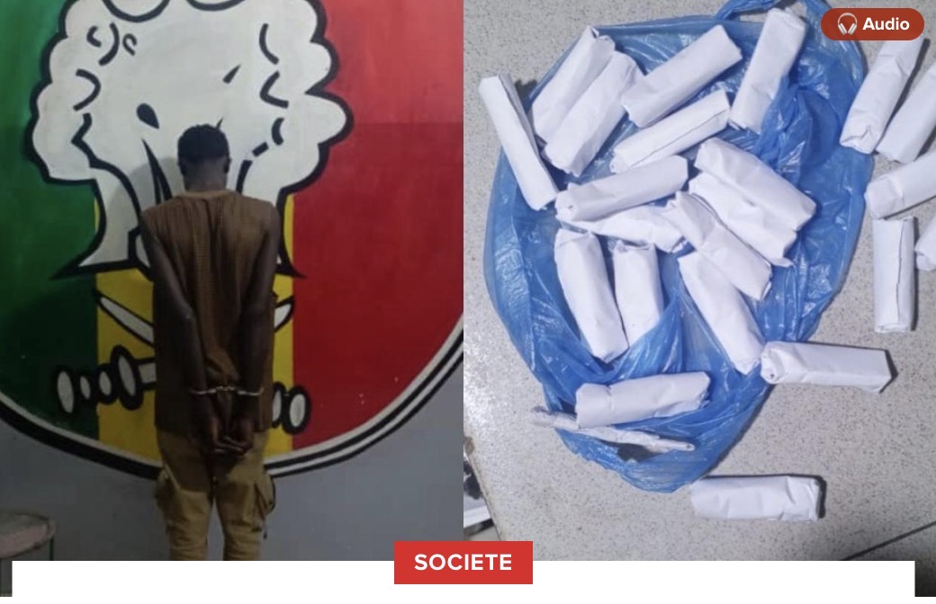 Arrêté avec de la drogue par la police de Grand-Dakar : il tente de se suicider au commissariat et refuse les soins