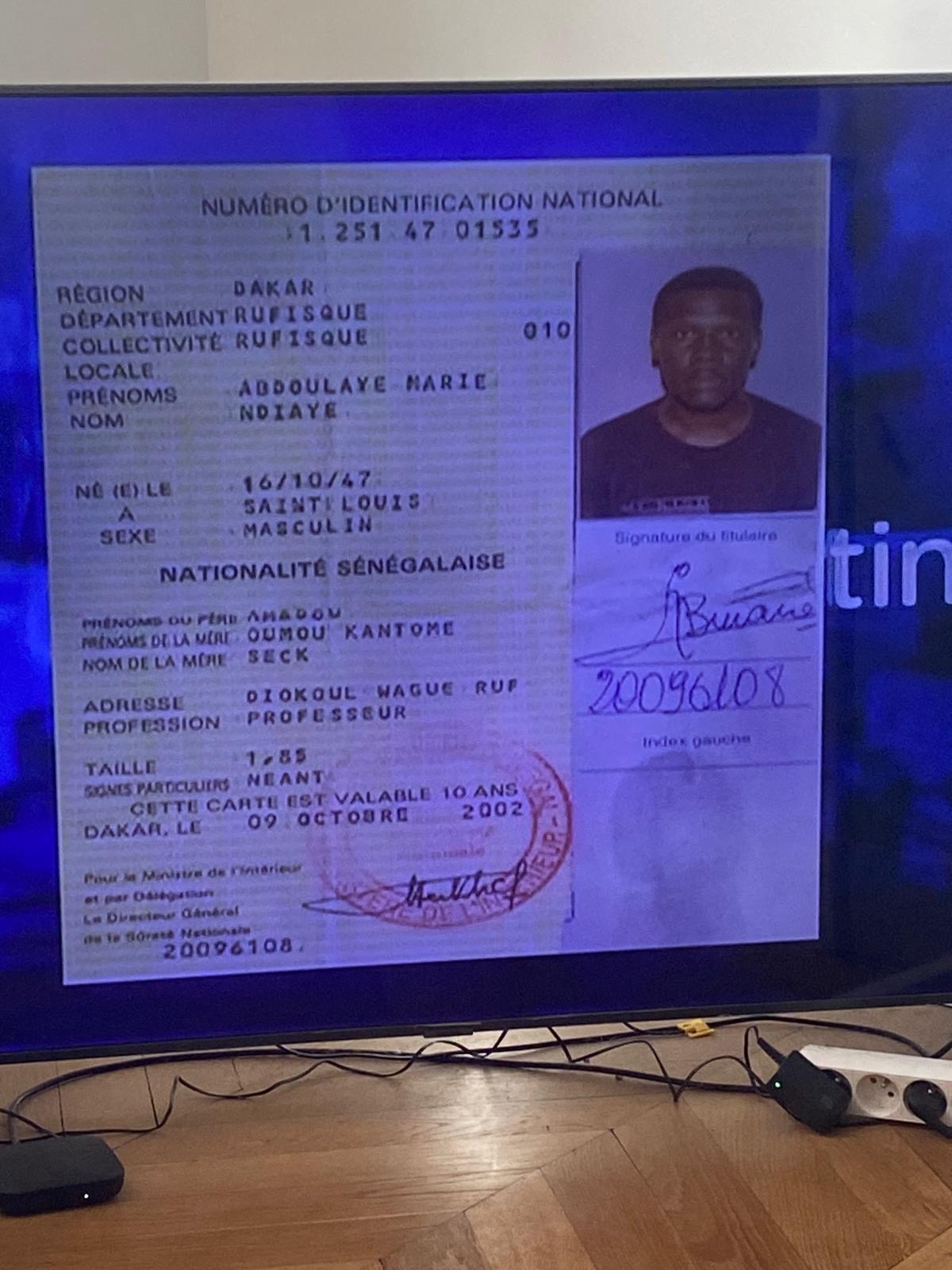 ALERTE D’URGENCE-Un sénégalais Professeur d’Anglais à l’Universite de la Sorbonne du nom de : Abdoulaye Marie Ndiaye décédé en France