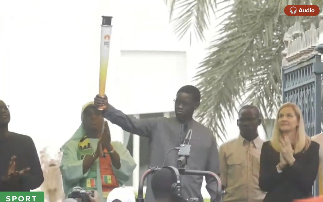 JOJ 2026 : La flamme olympique est arrivé à Dakar !