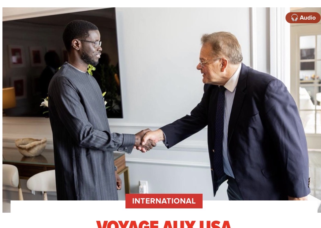 Voyage aux USA : Le Pr. Diomaye décroche une première promesse d’investissement de 300 millions de dollars