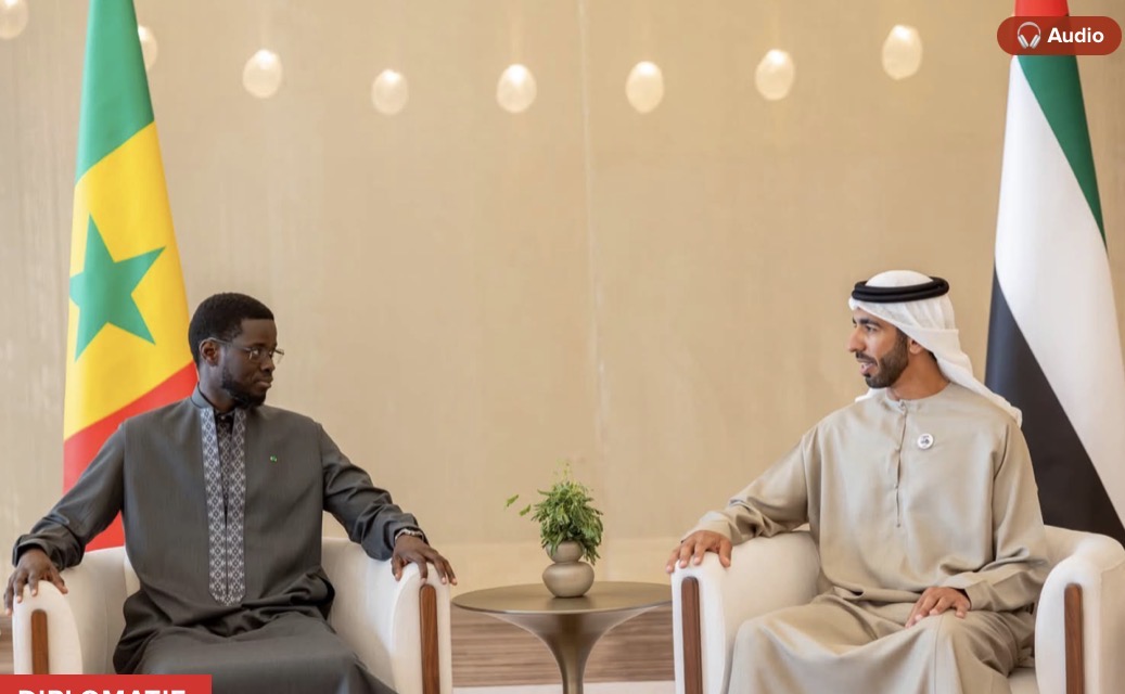 A Abu Dhabi : Bassirou Diomaye Faye reçu à Abu Dhabi par Mohammed ben Zayed