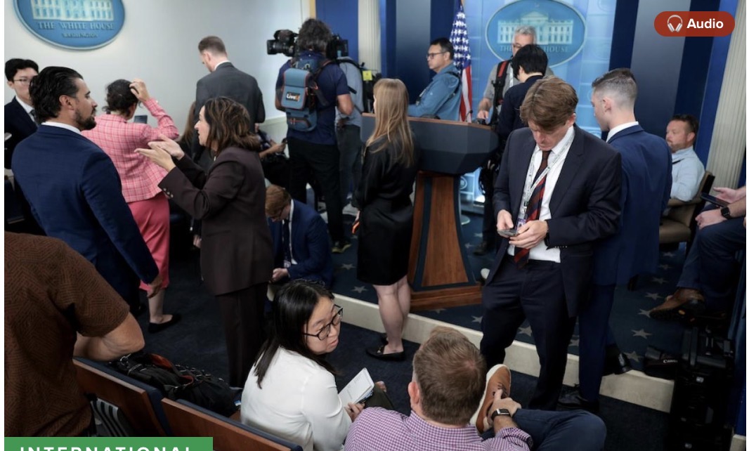 Des journalistes de CNN et d'autres médias empêchés d'accéder à la Maison Blanche