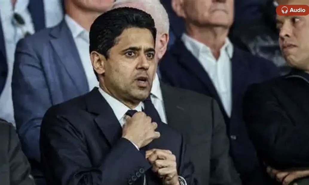 Droits télé : Le président du PSG Nasser al-Khelaïfi visé en France par une enquête pour prise illégale d'intérêts