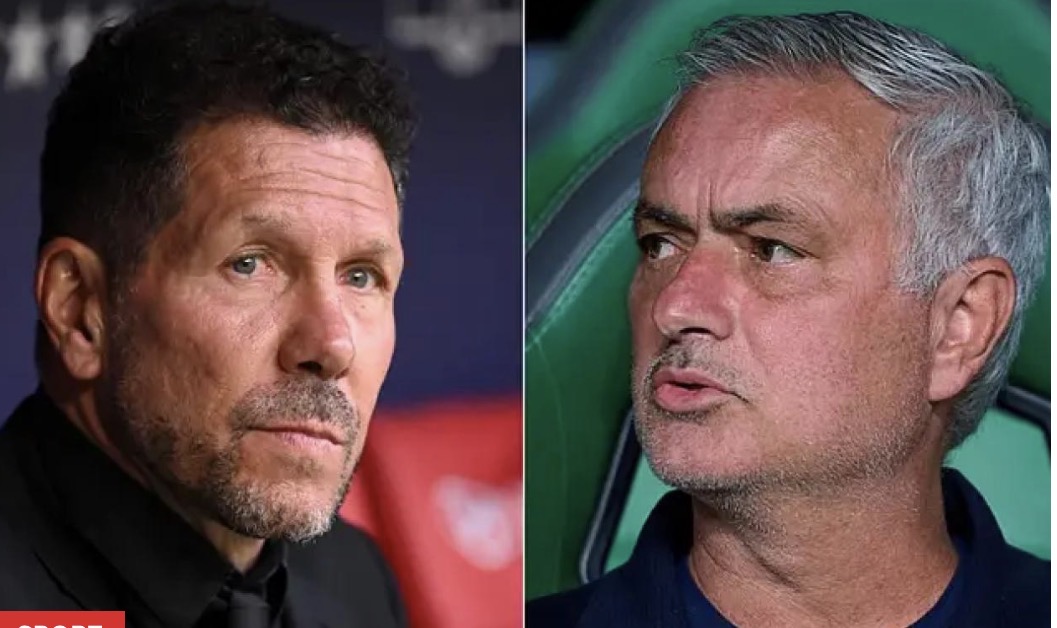 Derby madrilène : Simeone tacle Mourinho après les critiques contre l’arbitre