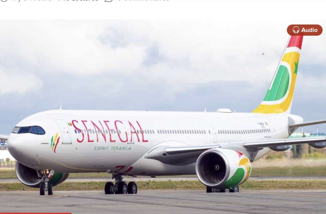 Air Sénégal : le personnel navigant commercial de la ligne Dakar-Paris suspendu à titre conservatoire