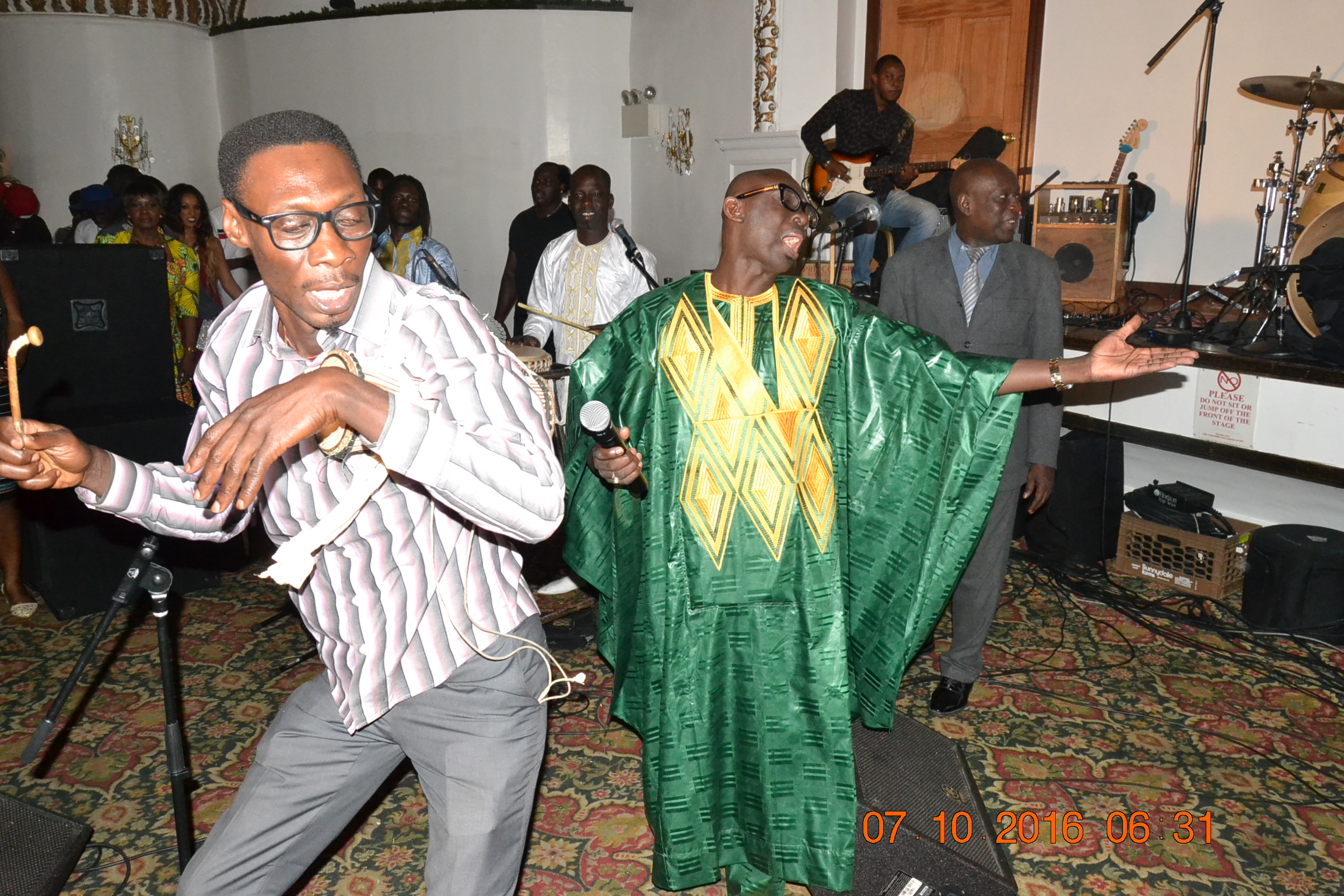 American Tour Pape Diouf enflamme New York ce 09 July avec Bay Babu à Alhabra Ballroom.