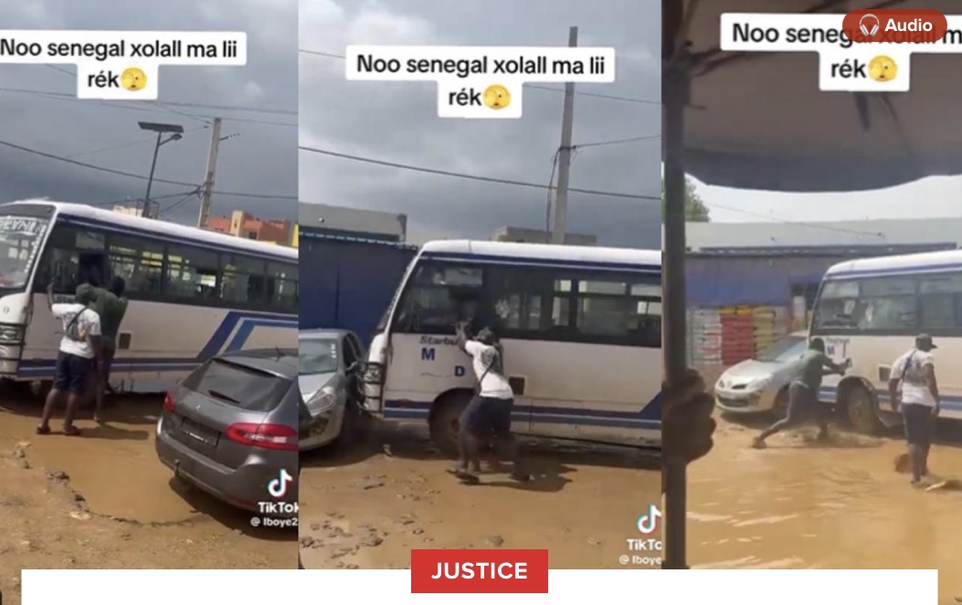 Pikine-Guédiawaye : L’homme qui saccageait un bus Tata sous la pluie placé sous mandat de dépôt