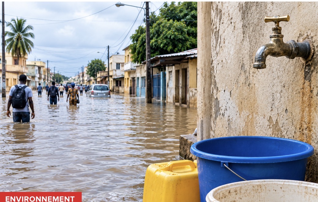 Dakar : l'eau est partout, sauf dans le robinet
