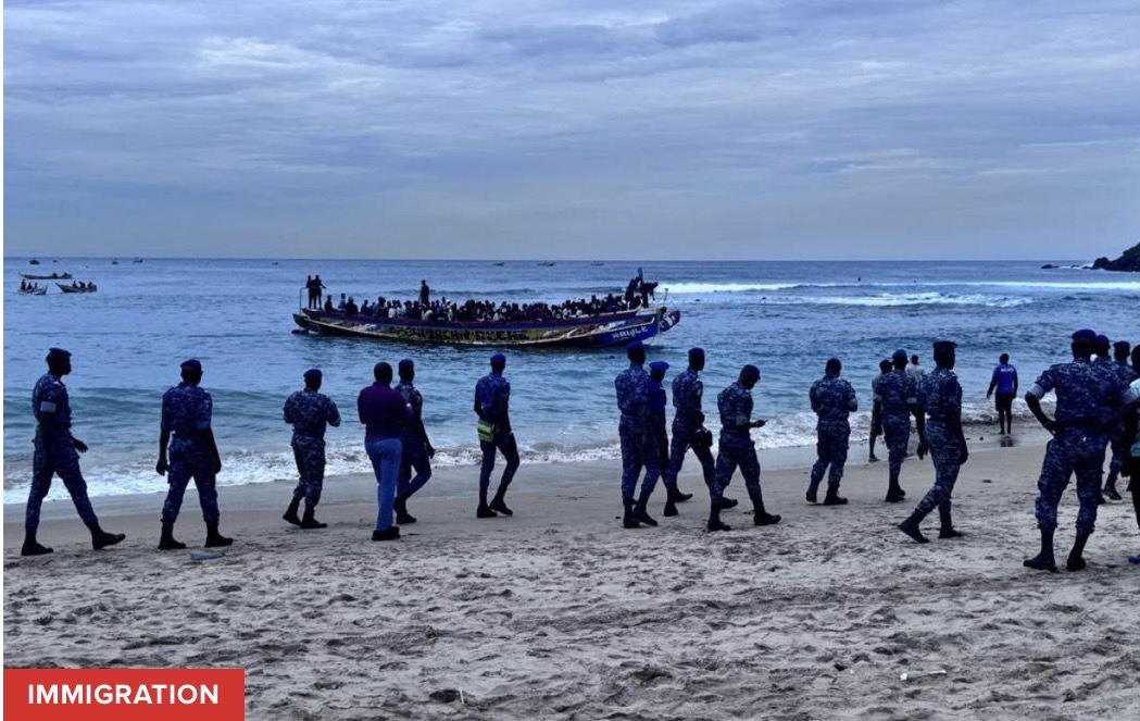 Gambie : coincée dans des eaux boueuses, une pirogue transportant 111 migrants, dont 15 Sénégalais, secourue à Aljamdu