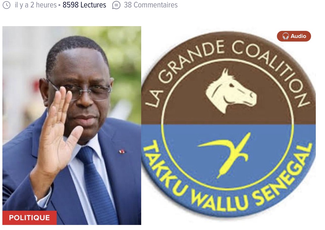 Takku Wallu : un ancien ministre de Macky Sall part et reste