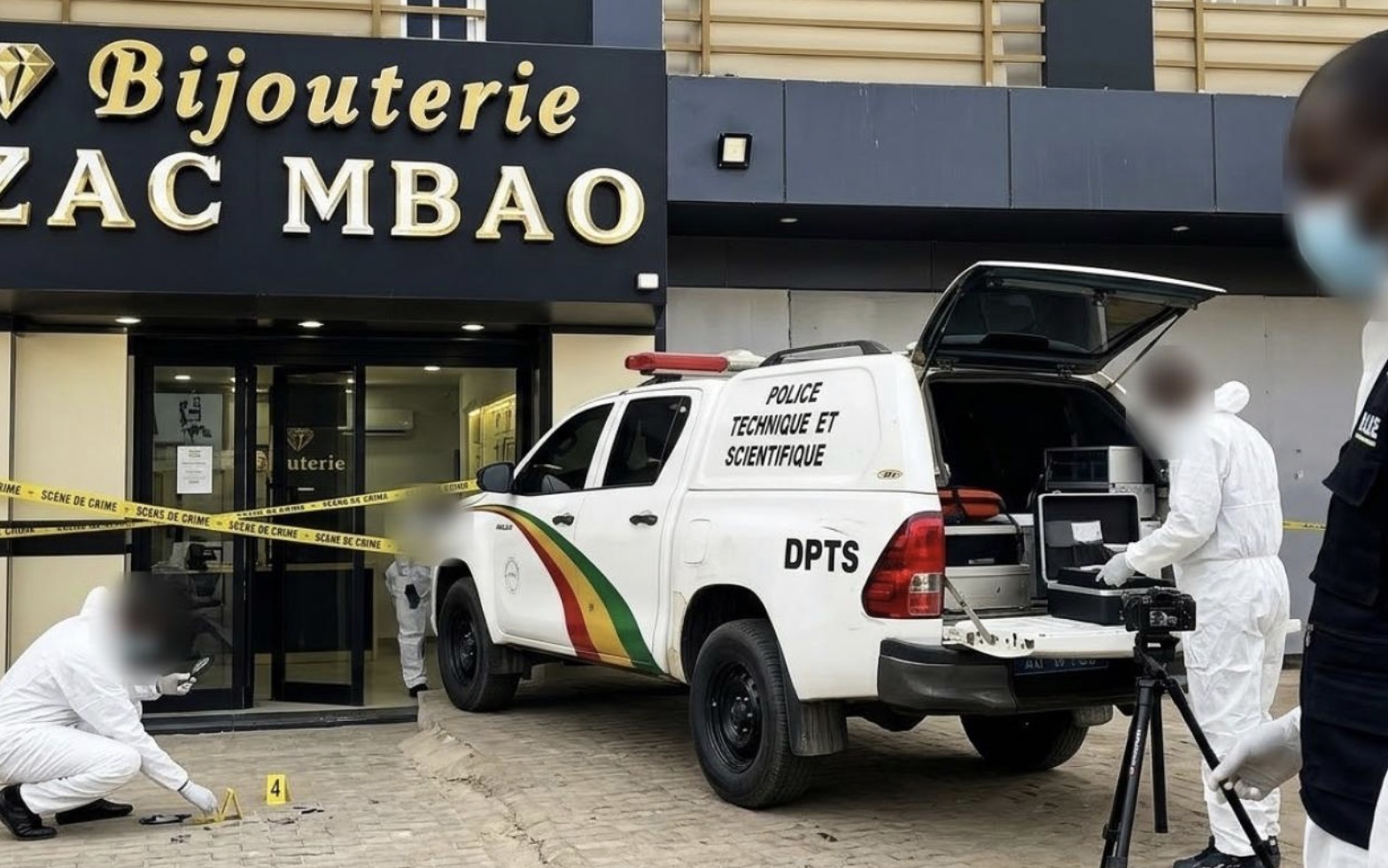 Bijoutier tué à la Zac Mbao : les effroyables découvertes de la police sur la scène du crime