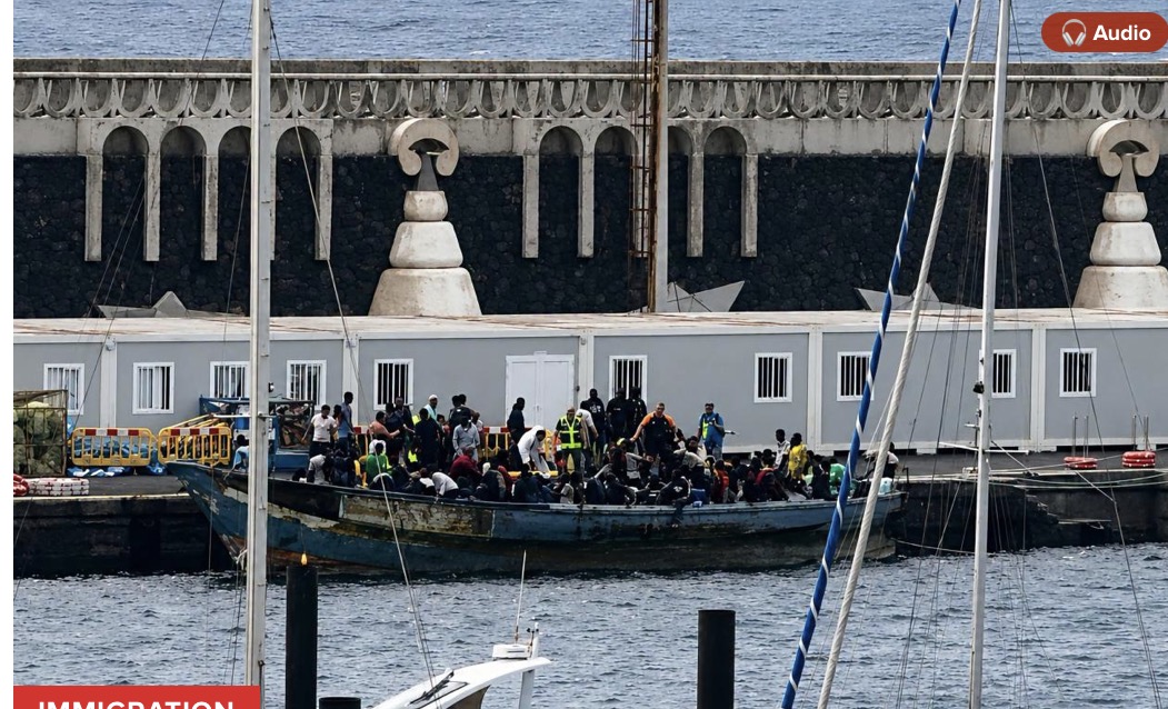 Migration irrégulière : 125 clandestins partis de la Gambie débarquent aux îles Canaries