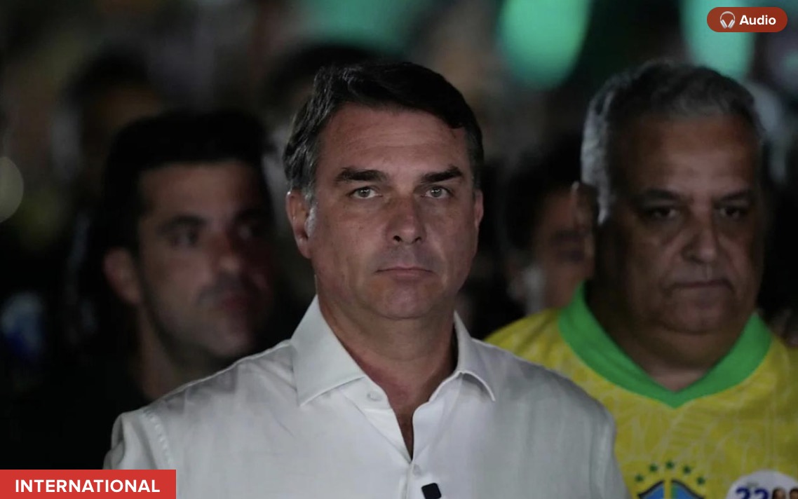 Flavio Bolsonaro a fui le Brésil pour les États-Unis, selon des médias américains