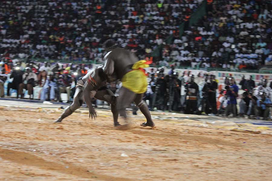 En images le combat qui a envoyé le 3eme tigres de Fasse Gris Bordeaux a 4 appuis par Kharagne Lo. Regardez