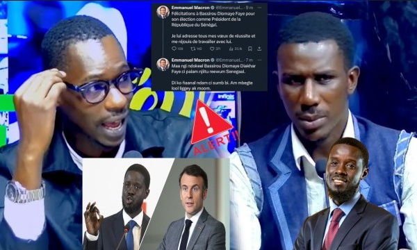Fi Rewmi Tollu : Le journaliste Momo Cissé décrypte les mots du tweet de Macron pour féliciter...