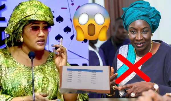 Carte sur table-grave révélation de Ndeye Sow Leila sur Mimi Touré et les 2milliards détournés au CESE