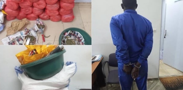 Trafic de drogue à Yarakh : 28 kg de chanvre saisis, un pêcheur interpellé