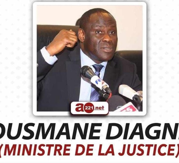 Le ministre de la justice Ousmane Diagne est en deuil