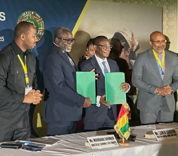 Guinée – BAD : Un accord historique de 32,5 millions USD signé par Mourana Soumah à Abidjan