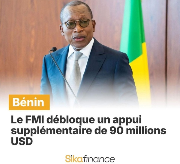 Le FMI a approuvé le décaissement de 90 millions USD en faveur du Bénin, saluant sa croissance de 7,5 % en 2024, son respect du critère de déficit de l’UEMOA dès 2024, et ses progrès dans la gestion budgétaire et climatique.