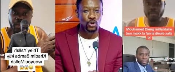 Surprenante réaction de Tange sur Molla tacle sévérement et son régime et démolit Mouhamed Dieng 1xb