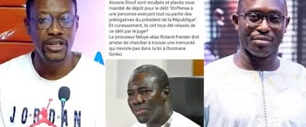 Grave révélation de Tange sur le cri de coeur du journaliste Bachir Fofana sur le procureur de Sonko