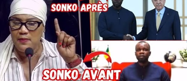 Surprenante réaction de Ndeye S Leila sur le voyage de Sonko en Turquie avec l'avion présidentiel