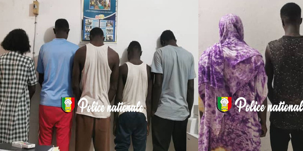 Coup de filets à Kaffrine : la police opère sept arrestations pour vol et recel