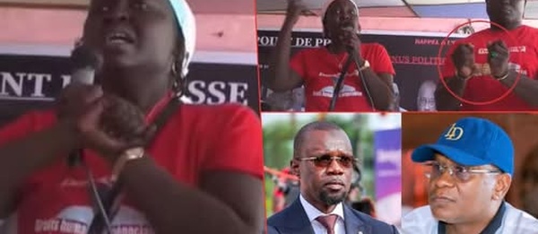 Du jamais vue : des militants de Lat Diop en menottes réclament la liberté de leurs leaders
