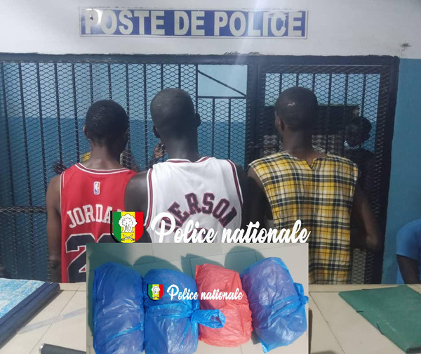 Coup de filet anti-drogue: trois individus interpellés à Grand Yoff