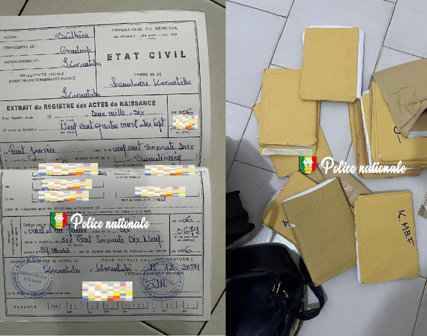Faux papiers et escroquerie : Un récidiviste tombe dans les filets de la police, avec 162 extraits de naissance falsifiés