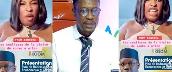 Surprenante réaction de Tange sur Fat Danso ex pastef démolit sévérement le meeting de Sonko à Milan