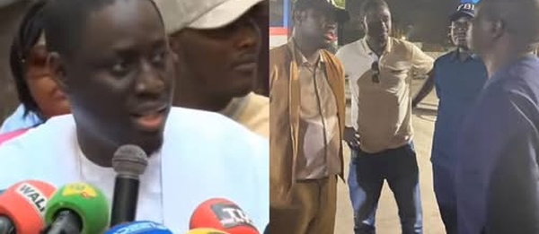 Intercepté à l'AIBD, Pape Malick Ndour APR retrace le film avec les policiers de l'aéroport et tire