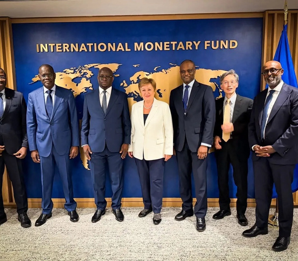 Cheikh Diba et Kristalina Georgieva actent les prochaines étapes du nouveau partenariat entre le Sénégal et le FMI
