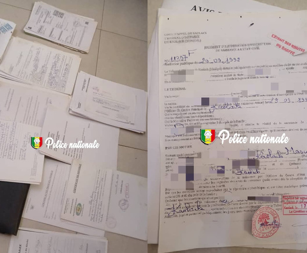 Association de malfaiteurs, faux et usage de faux : A Saint-Louis, deux individus conduits devant le Procureur de la République