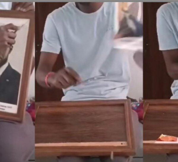 Après avoir publiquement déchiré la photo de Diomaye Faye: Le jeune patriote Bachir Syll, arrêté