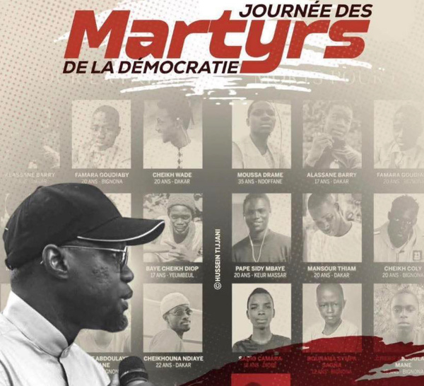 PASTEF consacre la journée du 7 décembre aux Martyrs et victimes de la répression