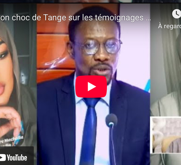 Révélation choc de Tange sur les témoignages du parcours historique de Farba Ngom par un de ses