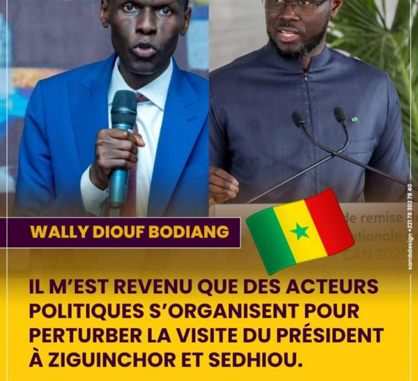 Casamance / Bougar Diouf : “l’appel hypocrite du Premier ministre Ousmane SONKO n’est pas un geste républicain, c’est une manœuvre de sabotage”