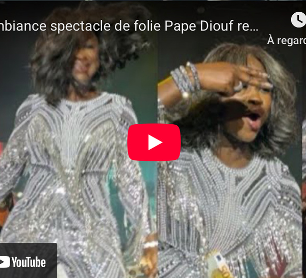 Folle ambiance spectacle de folie Pape Diouf redoutable enflamme ses fans Fans à la soirée de Paris
