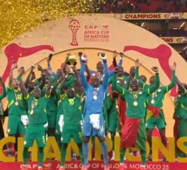 Le Sénégal bat le Maroc 1 but à 0 et sacré champion d’Afrique pour la deuxième fois