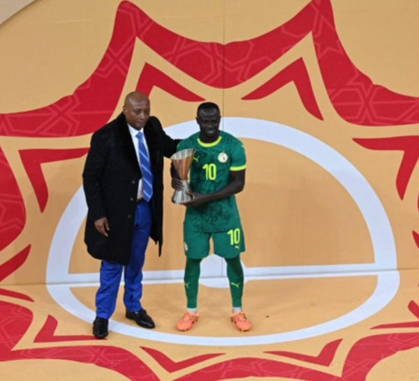 CAN 2025 : Sadio Mané meilleur joueur du tournoi