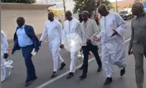 Invitée à participer à la réception officielle : La délégation du FDR rallie le site de réception