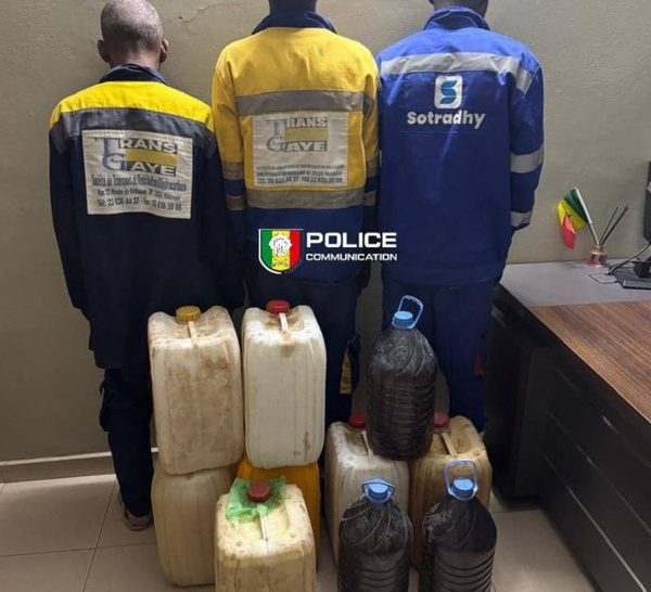 Vol organisé de carburant : la police surprend les suspects en pleine opération